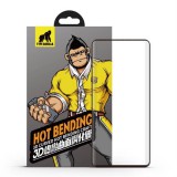 TYPE GORILLA Samsung Note 10 Plus TG Hot Bending 3D HD Üvegfólia - Fekete