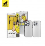 TYPE GORILLA Samsung S22 Ultra TG Phone Case Hátlap - Fekete tok