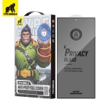TYPE GORILLA Samsung S24 Plus TG Privacy 2.5D Full Üvegfólia - Fekete