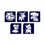 TYTOO Kutyus csillámtetoválás sablon szett 5db-os