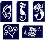 TYTOO Sablonok, 5 db-os, lányos, 1.szett (CTMS-0033)