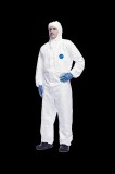 Tyvek - DuPont de Nemours, Inc Tyvek classic xpert kapucnis overál (5/6 védelmi szint) - Fehér - L