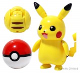 Takara TOMY Pokemon labdába zárható Pikachu figura 10 cm