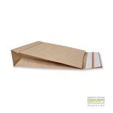 Talpas extra erős csomagküldő papírboríték (L) - 400x500x100+100 mm