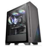 Thermaltake H330 Tempered Glass Black CA-1R8-00M1WN-00