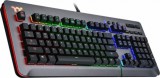 Thermaltake Level 20 RGB Titanium (Speed Silver) USB Gaming Billentyűzet - Amerikai (Bontott)