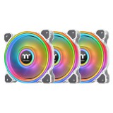 Thermaltake Riing Quad 12 RGB Radiator Fan White TT Premium Edition (3-Fan Pack) CL-F100-PL12SW-A