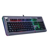 Thermaltake TT eSports Level 20 RGB (Cherry MX speed Silver) Mechanical Gaming Keyboard Titanium US KB-LVT-SSSRUS-01