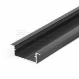 TOPMET LED profil VARIO30-06 ACDE-9/U9 2000mm fekete