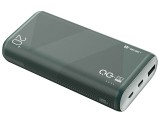 Tracer Kori, 20 000 mAh, 20 W, QC3.0, Fast Charge, USB Type-C, Zöld, Külső akkumulátor
