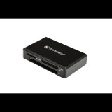 Transcend RDF9K2 USB3.1 kártyaolvasó fekete (TS-RDF9K2) (TS-RDF9K2) - Memóriakártya olvasó