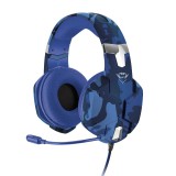 Trust GXT 322B Carus PS4 gamer headset kék (23249) (Trust 23249) - Fejhallgató