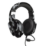 Trust GXT 323C Carus gamer headset fekete-szürke terepszínű (24320) (trust24320) - Fejhallgató
