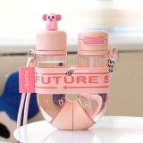 U-alakú kettős rekeszes sport kulacs