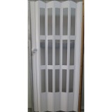 U Design Arizona kazettás harmonika ajtó, fehér