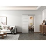 U Design Arizona műanyag tolóajtó szett, 90x210 cm, fehér