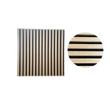 U Design Band lamellás, akusztikus fali panel, 60x60 cm, tölgy