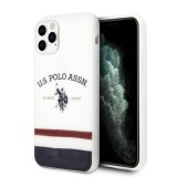 U.S. Polo Assn. Apple iPhone 11 Pro Max U.S.Polo USHC65PCSTRB Hátlap - Fehér