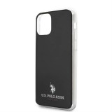 U.S. Polo Assn. Apple iPhone 12 Pro Max U.S.Polo USHCP12LTUHRBK Hátlap - Fekete