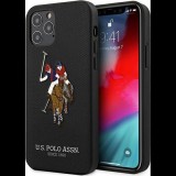 U.S. Polo ASSN US Polo Embroidery Collection iPhone 12 Pro Max Telefon tok - Fekete (111619)