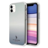 U.S. Polo Assn. US Polo USHCN61TRDGLB iPhone 11 kék Gradient Pattern Collection tok