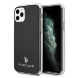 U.S. Polo Assn. US Polo USHCN65TPUBK iPhone 11 Pro Max fekete fényes tok