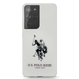 U.S. Polo Assn. US Polo USHCS21LSLHRWH S21 Ultra G998 fehér szilikon Logo telefontok