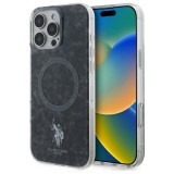 U.S. Polo Assn. US Polo USHMP16XHOCLDPK IML Ring MagSafe tok iPhone 16 Pro Max - fekete