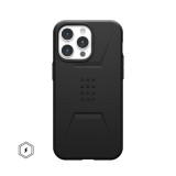 UAG Civilian Series, Apple iPhone 15 Pro Max, MagSafe, Műanyag, Fekete, Mobiltelefon tok