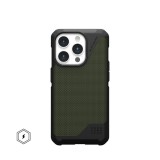 UAG Metropolis LT case for MagSafe iPhone 15 Pro Kevlar Olive 114277113972