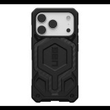 UAG MONARCH PRO szilikon telefonvédő (erős ütésállóság, karbon minta, MagSafe) FEKETE Apple iPhone 17 Pro (114513114242) (114513114242)