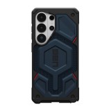 Uag Samsung Galaxy S26 Ultra (SM-S948) monarch pro szilikon védő (erős ütésállóság, textil minta, magsafe) sötétkék