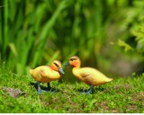 Ubbink Állatfigura, kiskacsa sárga 20 cm