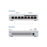 UBiQUiTi UniFi Switch 8x 1000Mbps (Ebből 4 Port Poe 60W IEEE 802.3AF) (US-8-60W)