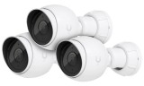 Ubiquiti UniFi UVC-G5-Bullet Indoor/Outdoor 2K HD PoE Camera White 3-pack UVC-G5-BULLET-3