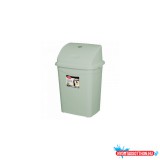 UCTEM PLAS Szemetes kuka billenõ fedéllel mûanyag 9 literes szürke UP116