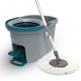 Uctem Plastic Ltd. Spin Mop Turbó pedálos felmosószett 17 literes (Vödör, nyél, mop)