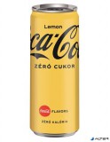 Üdítőital, szénsavas, 0,33 l, dobozos, COCA COLA &#039;Coca Cola Zero Lemon&#039;
