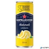 Üdítőital, szénsavas, 0,33 l, SAN PELLEGRINO, citrom