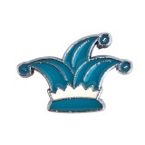 Udvari bolond sapka Charm, névre szóló karkötőhöz- Kék
