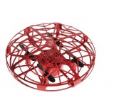 UFO játék, ügyességi játék, lebegõ játék Piros