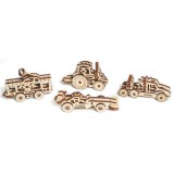 UGEARS mini stresszlevezető modellek - Járművek (4db)
