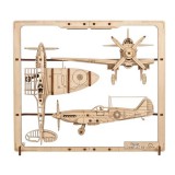 UGEARS Model Fighter Aircraft 2.5D Puzzle