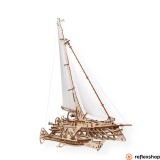 UGEARS Trimarán hajó - mechanikus modell