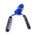 Ugrálókötél, ugrókötél fonatolt, szivacs markolattal, 300 cm, 8 mm, PRO-Sport