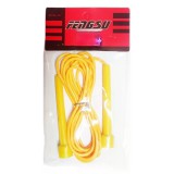 Ugrálókötél, ugrókötél sárga, műanyag, 200 cm, PRO-Sport