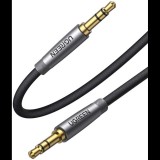 UGREEN 3.5mm Cable Male to Male Alu Case Braid, 1.5m - barna (50356)