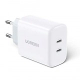UGREEN 40W Dual USB-C Charger - 2 Ports White 10343