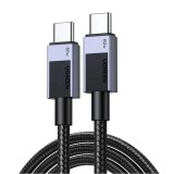 Ugreen 55776 USB-C 2.0 apa - USB-C 2.0 apa Adat és töltőkábel 3m - Szürke (55776)