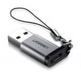 Ugreen adapter (USB - Type-C aljzat, adatátvitel és töltés) SÖTÉTSZÜRKE